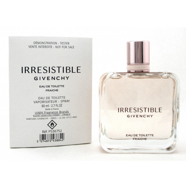 IRRESISTIBLE GIVENCHY 80ML EDT FRAICHE SPRAY TESTER FOR WOMEN BY GIVENCHY
